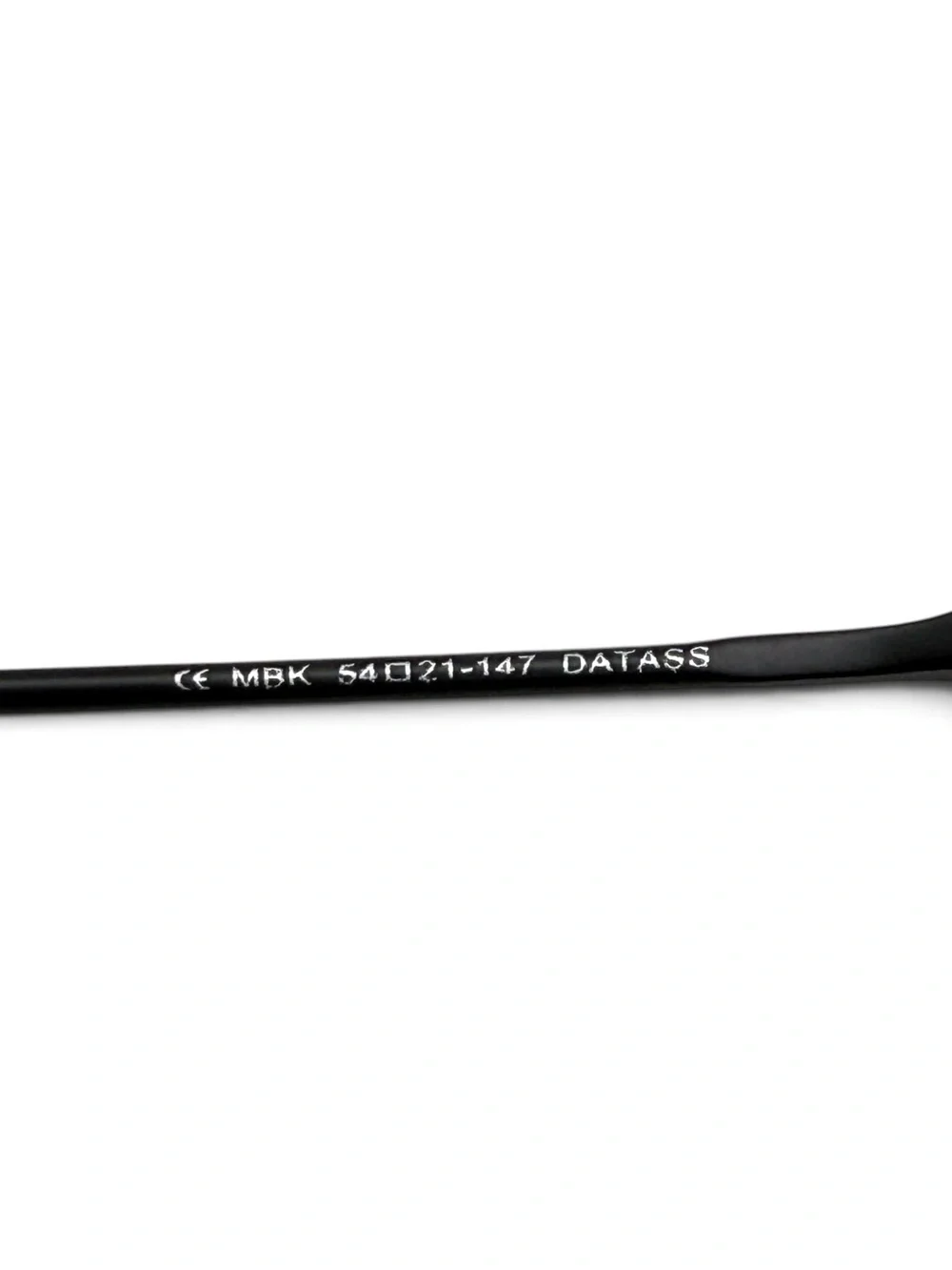 Chrome Hearts Black Sunglasses with Black Pebbled Leather Case